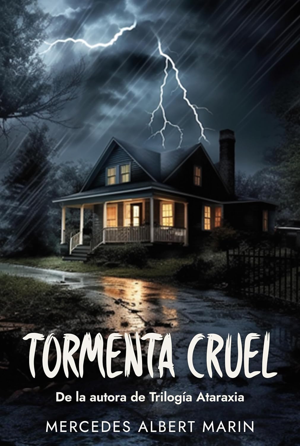 Portada de Tormenta Cruel, thriller psicológico